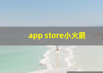 app store小火箭